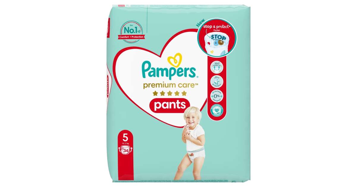 pampers premium care 5 pants