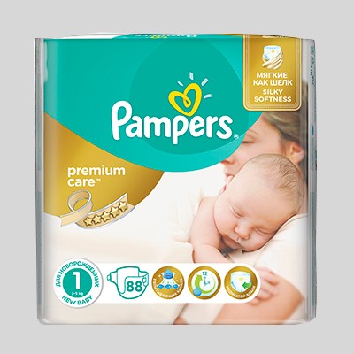 pampers premium care 88 szt 1