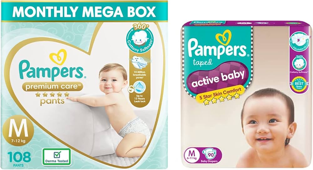 pampers premium care a active baby