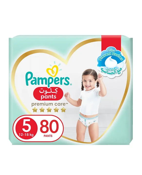 pampers premium care pants 5 80szt