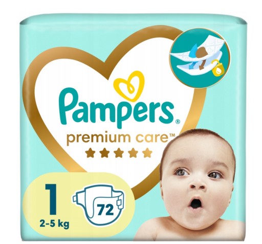 pampers premium care pieluchy rozmiar 1 i