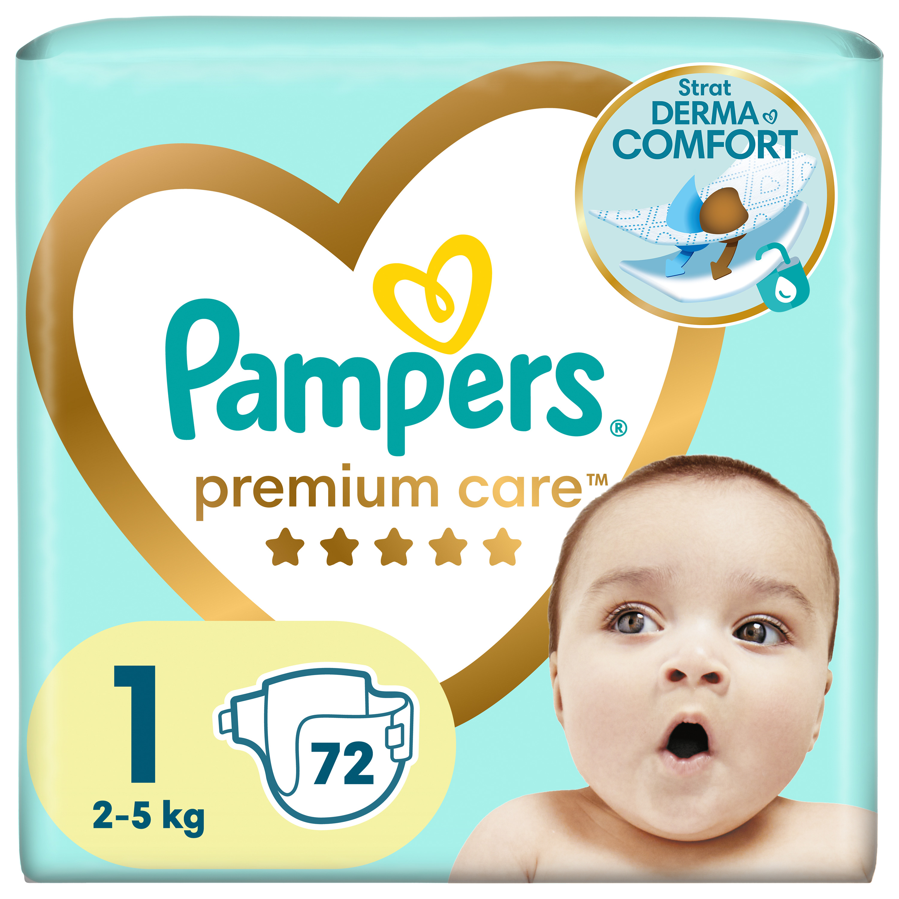 pampers premium care rozmiar 1 cena