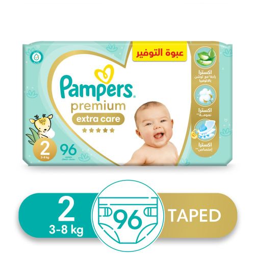 pampers premium care s 2 mini 96