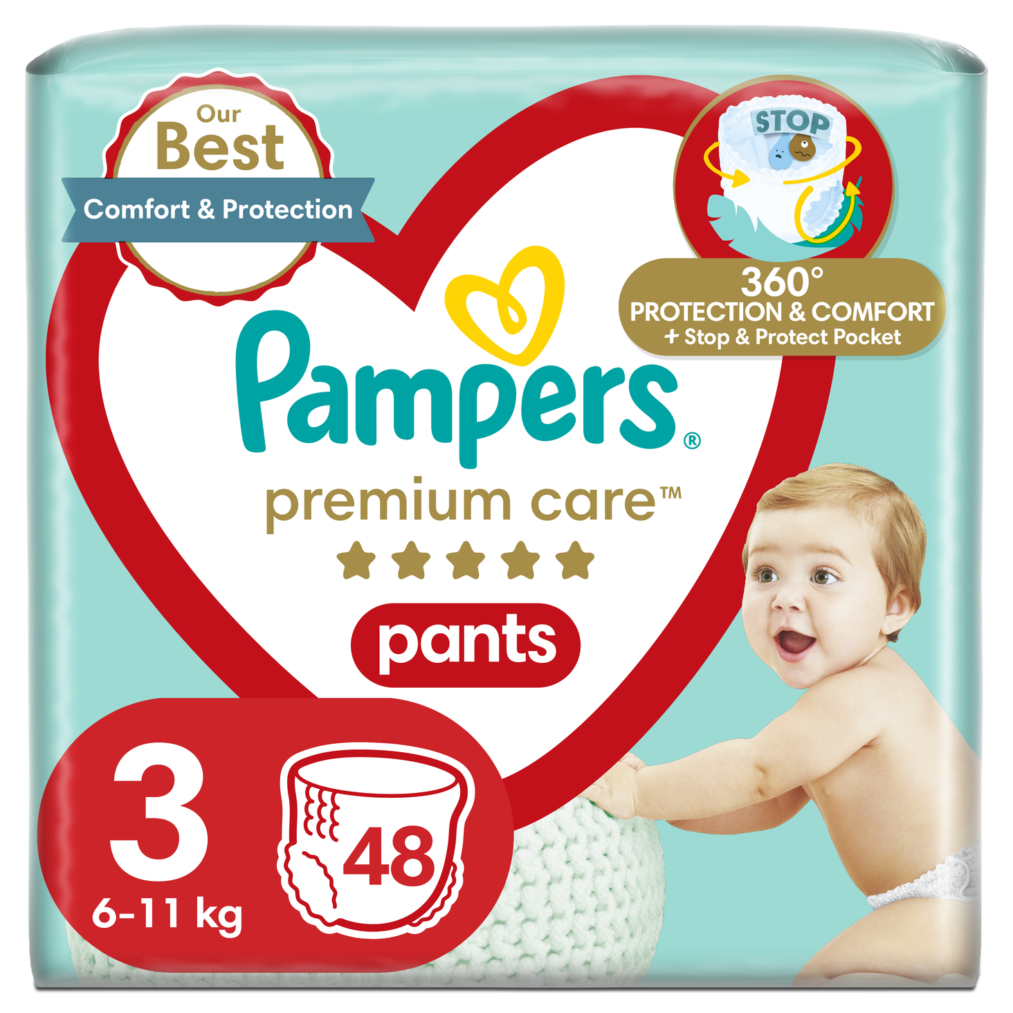 pampers premium carepants rozmiar 3