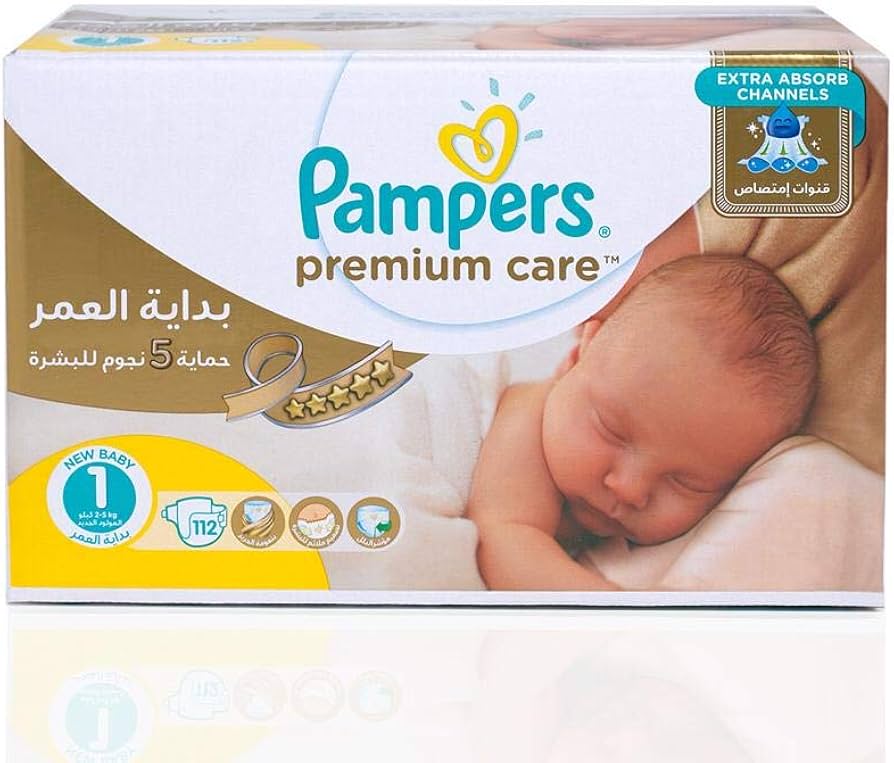 pampers premium mega box size 1