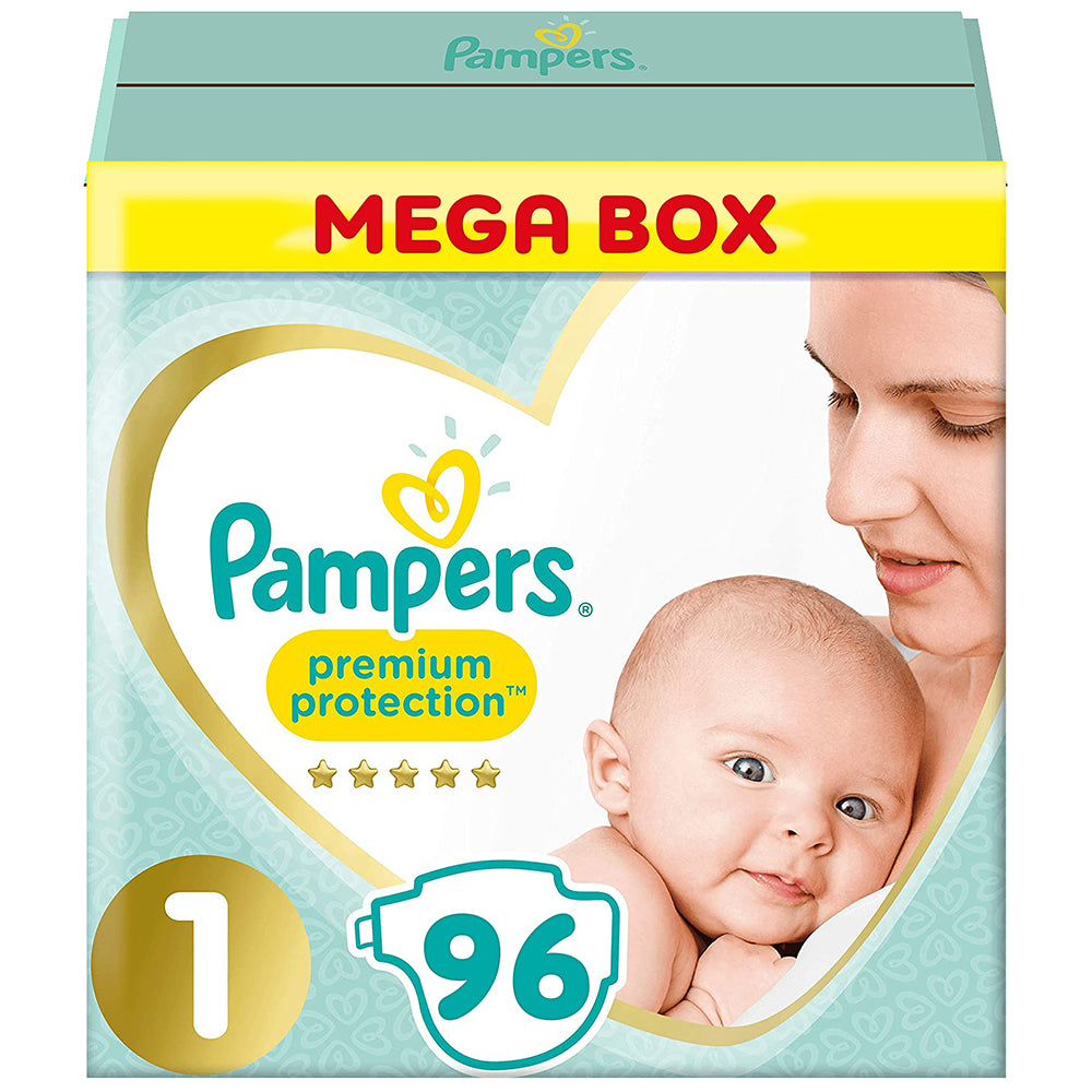 pampers premium mega box size 1