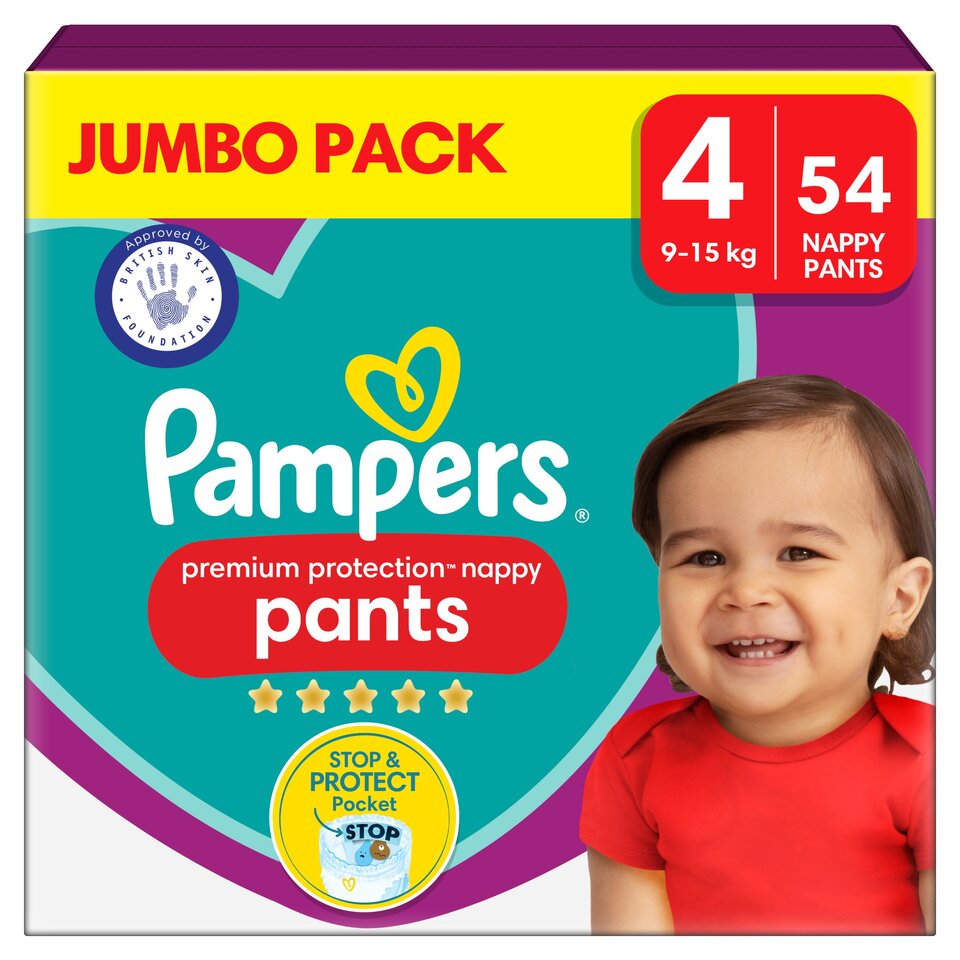 pampers premium pants 4 tesco