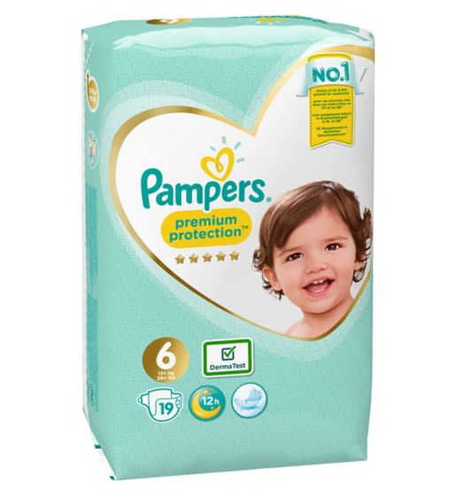 pampers premium protection 6