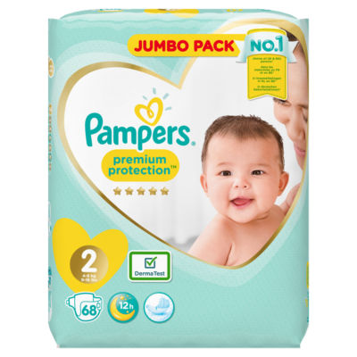 pampers premium protection size 2