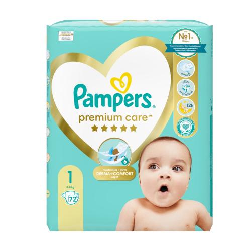 pampers procare 1 pieluchy 2 5 kg 38 szt