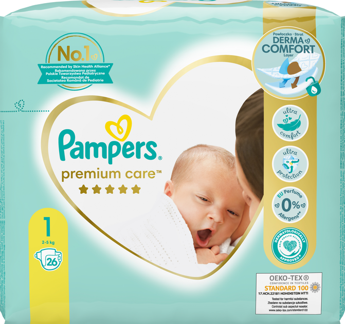 pampers procare pieluchy rozmiar 1 2-5kg