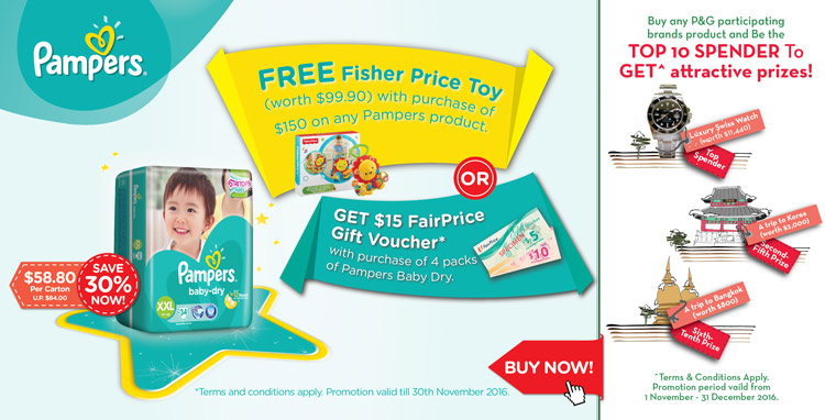 pampers promo