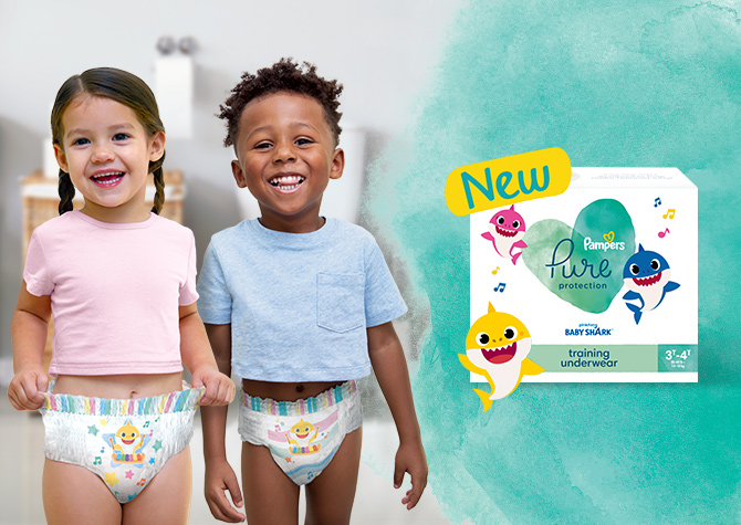 pampers pure pants
