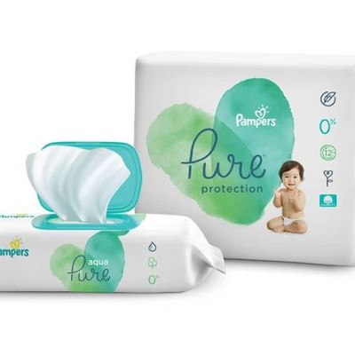 pampers pure protection chusteczki