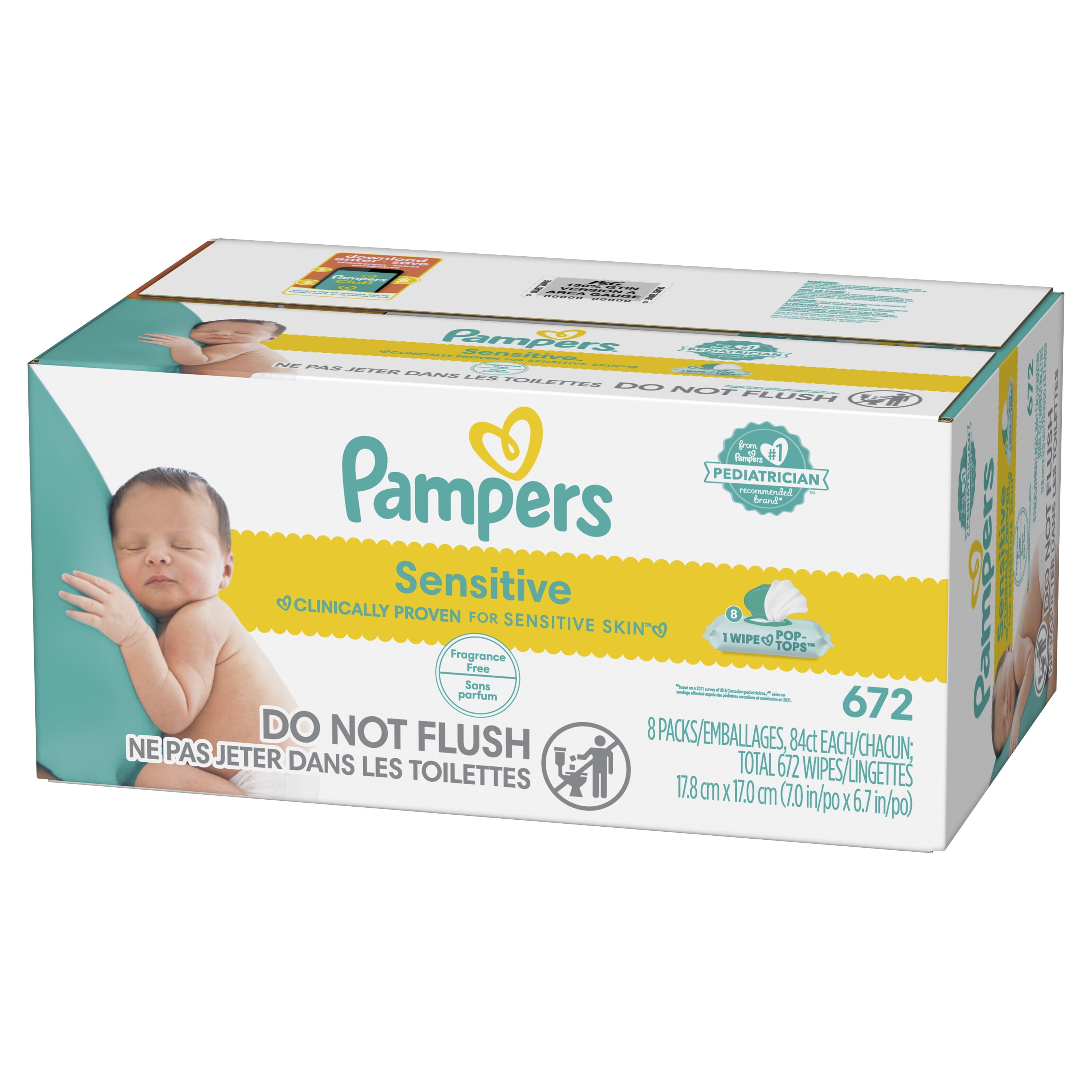 pampers sensituve