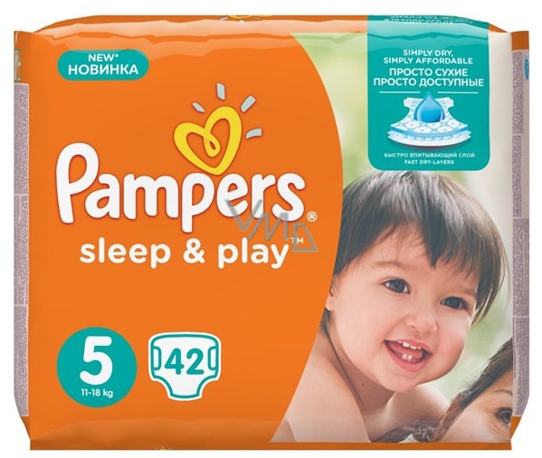 pampers sleep & play 5 cena