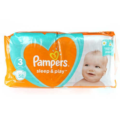 pampers sleep 3 58