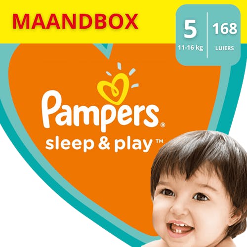 pampers sleep and play 5 168