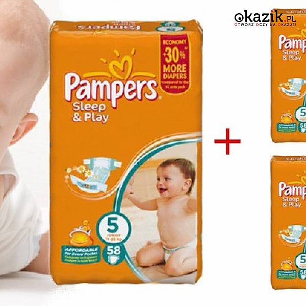 pampers sleep and play okazje