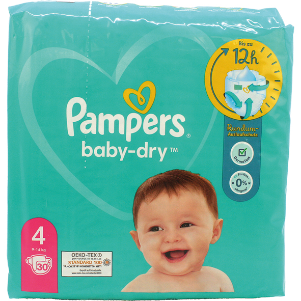 pampers soft dry 4