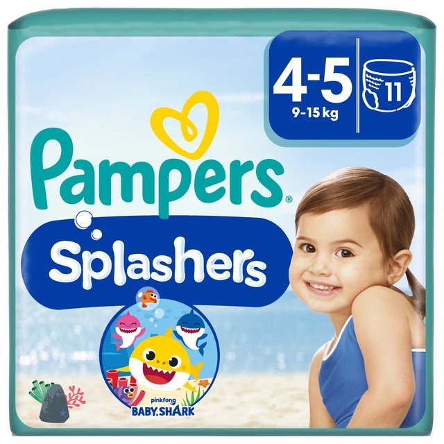 pampers splashers 4 5