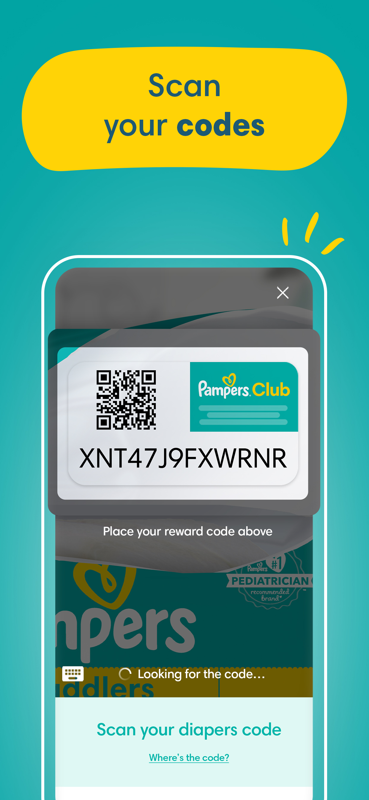 pampers voucher not working