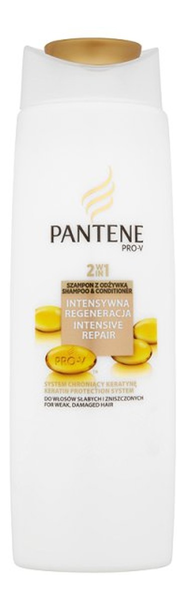 pantene intensywna regeneracja szampon z odżywką 2w1 drogeria