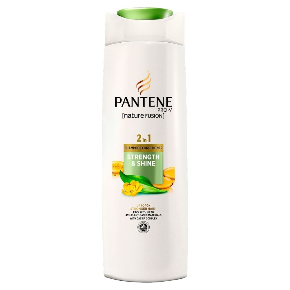 pantene pro-v nature fusion mocne i lśniące odżywka do włosów