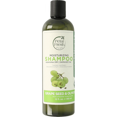 petal fresh pure szampon wzmacniający włosy seaweed & argan oil