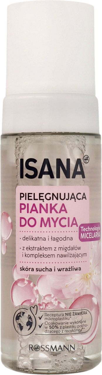 pianka do mycia twarzy isama