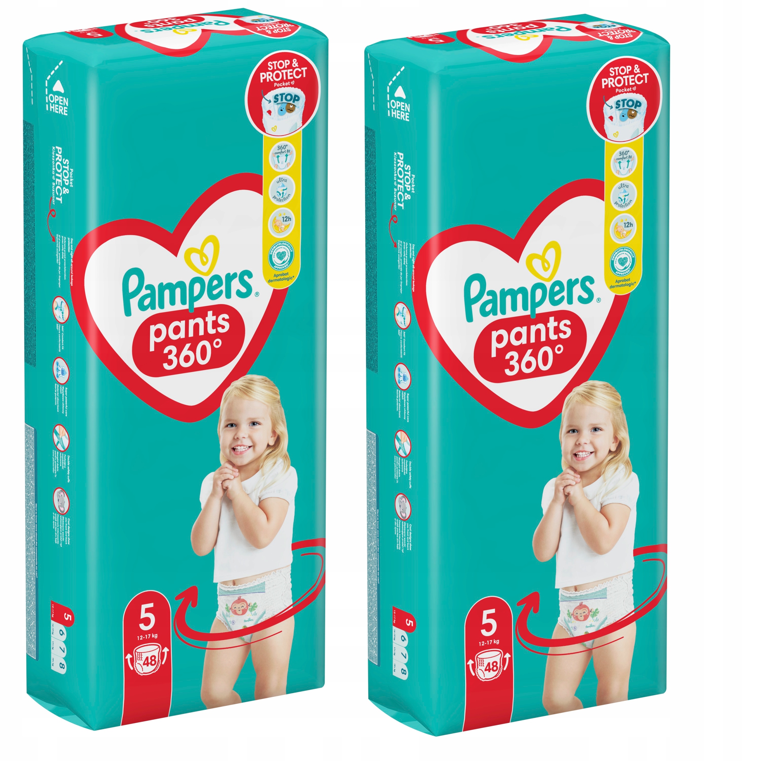 pieluchomajtki pampers 5 allegro