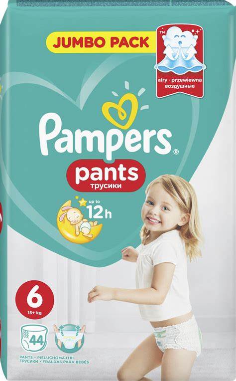 pieluchomajtki pampers 6 active boy