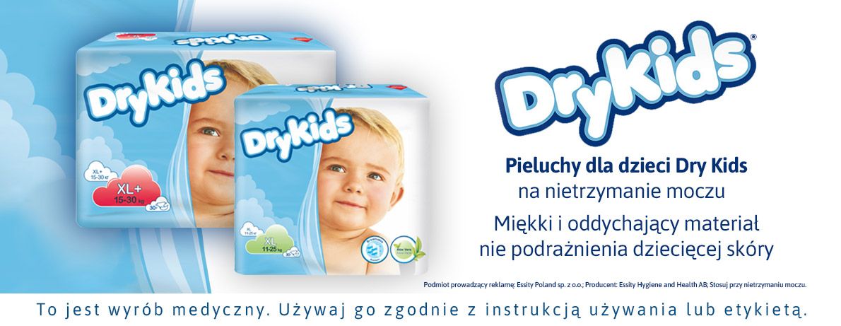 pieluchomajtki tena dry kids xl 11-25kg