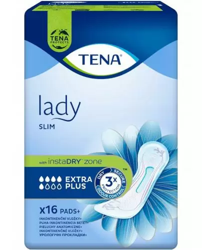 pieluchy anatomiczne tena lady extra plus