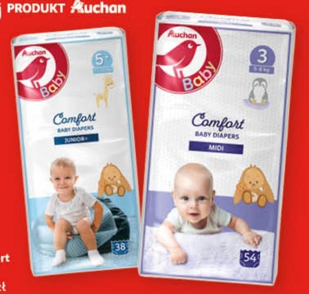 pieluchy comfort baby auchan