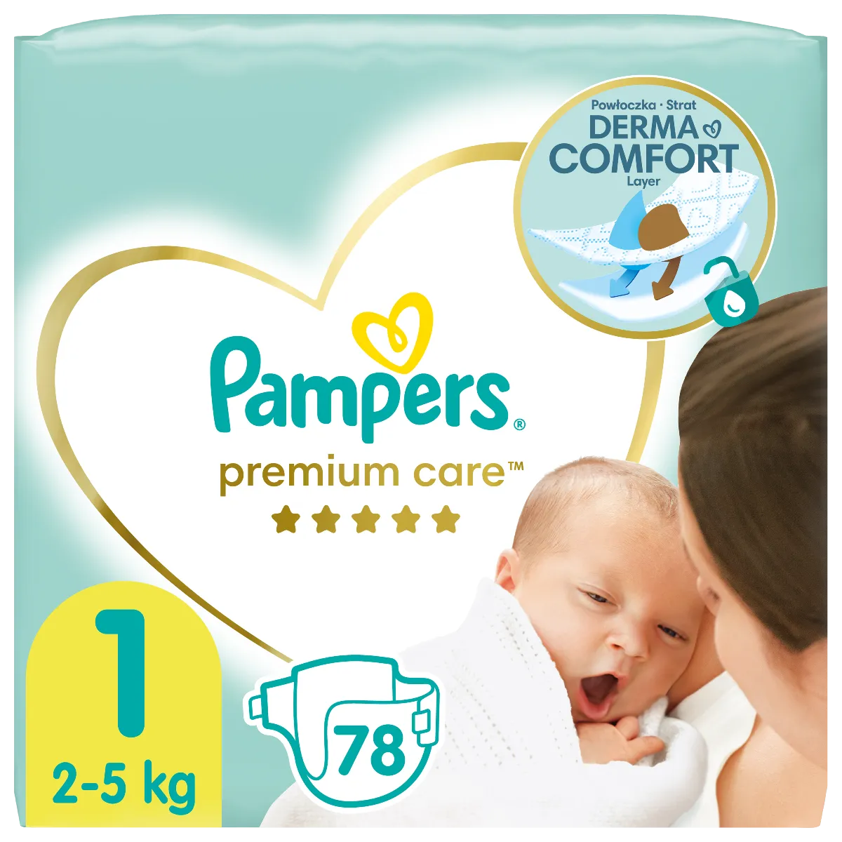 pieluchy pampers 5 78 sztuk