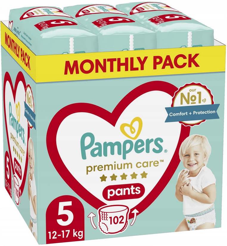 pieluchy pampers pants 5
