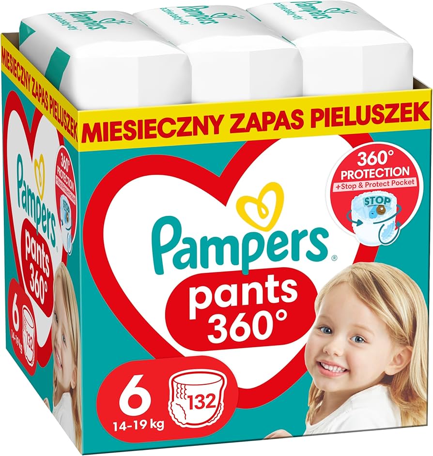 pieluchy pampers pants 6