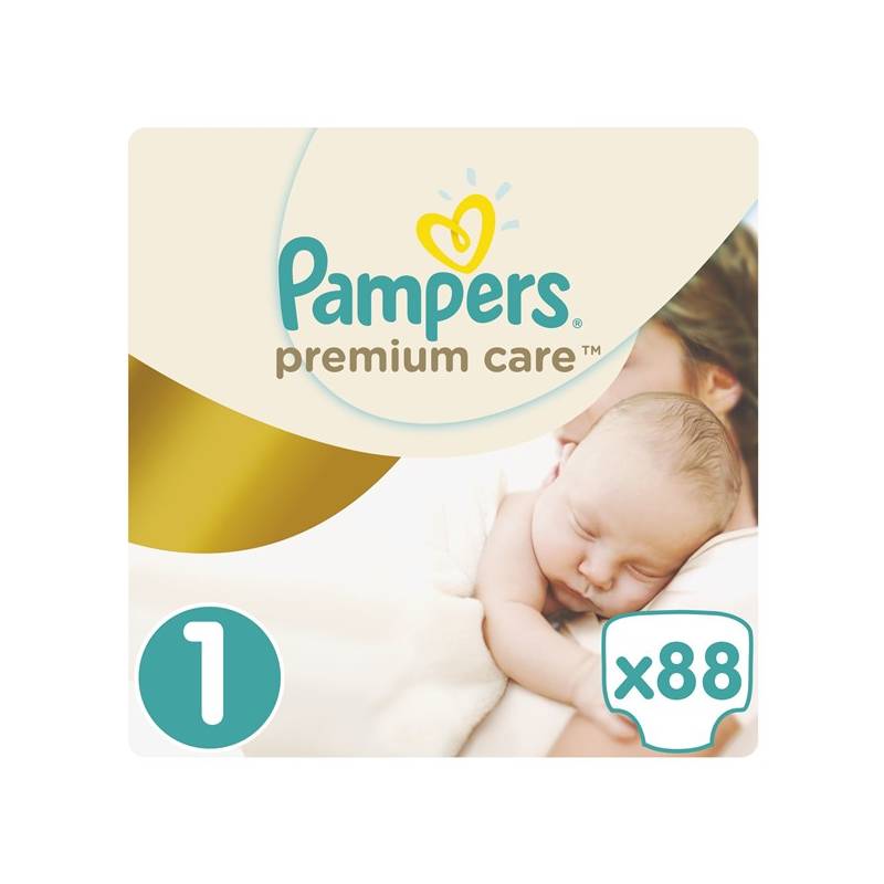 pieluchy pampers premium care 1 newborn 88szt