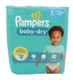 pieluchy pampers z niemiec