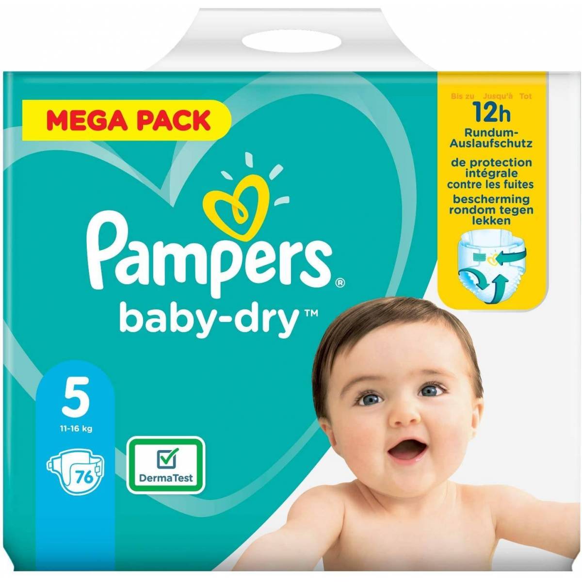 pieluchy pampers5+