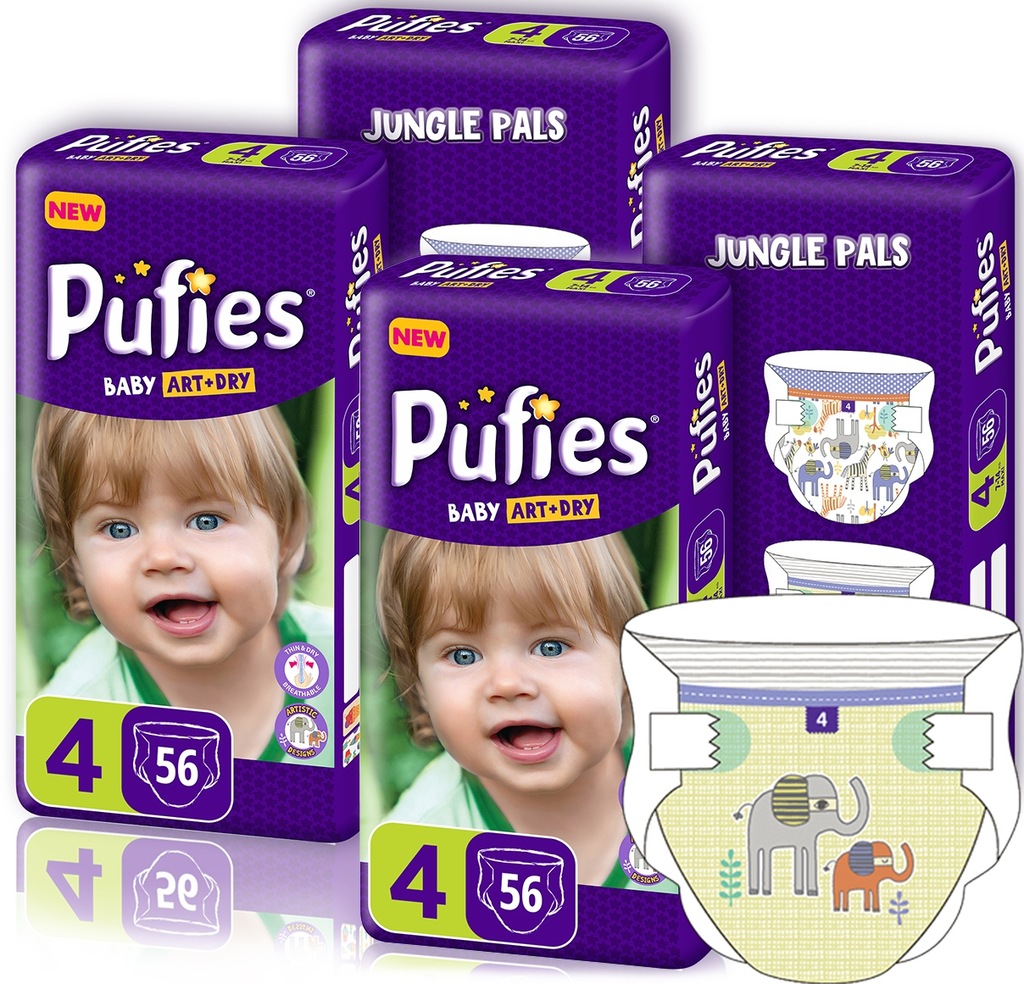 pieluchy pufies baby art & dry