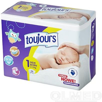 pieluchy toujours newborn cena