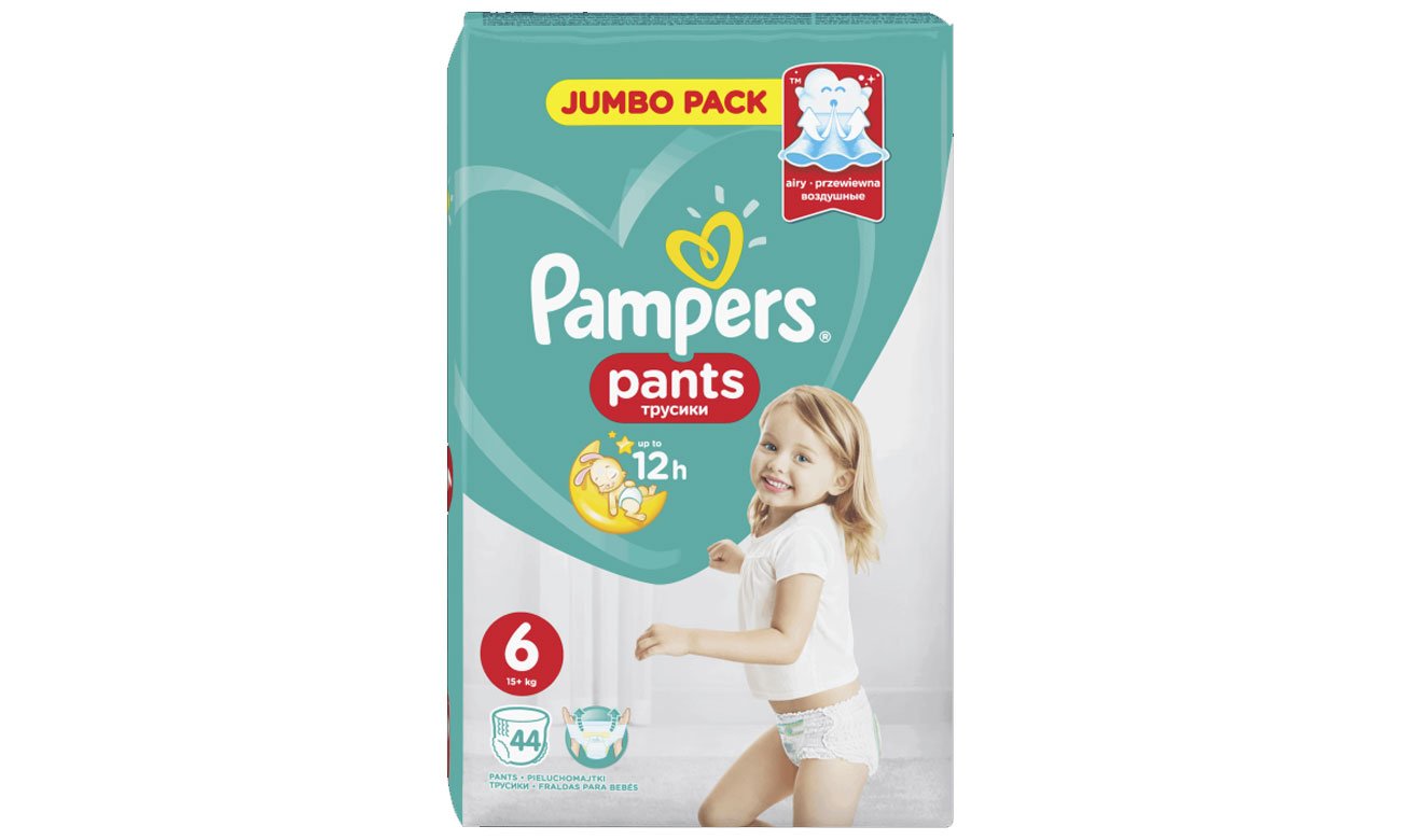 pieluszki pampers 6 44szt