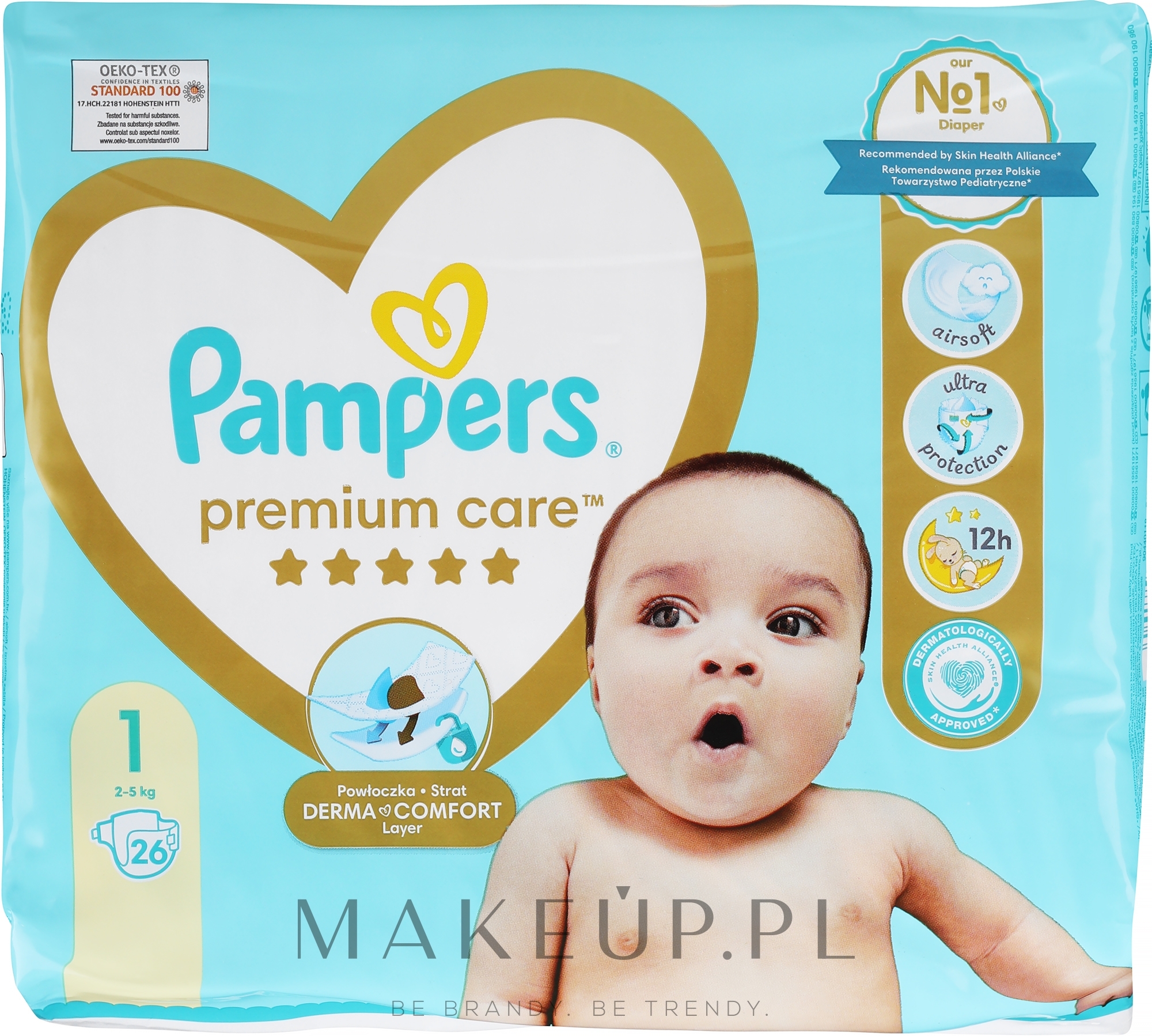 pieluszki pampers premium care 2 newborn