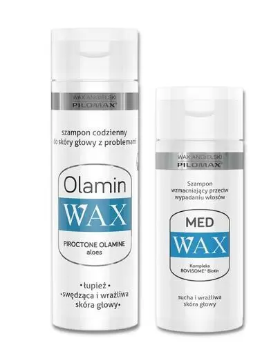 pilomax wax dla mężczyzn szampon przeciw wypadaniu włosów 200 ml