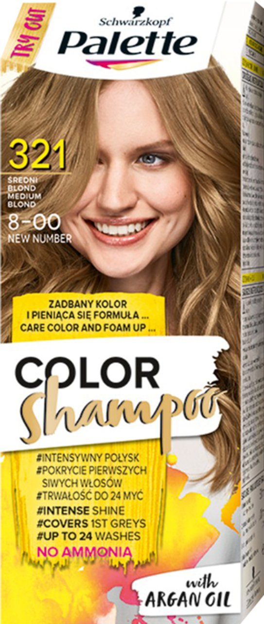 profesjonalny szampon koloryzujący
