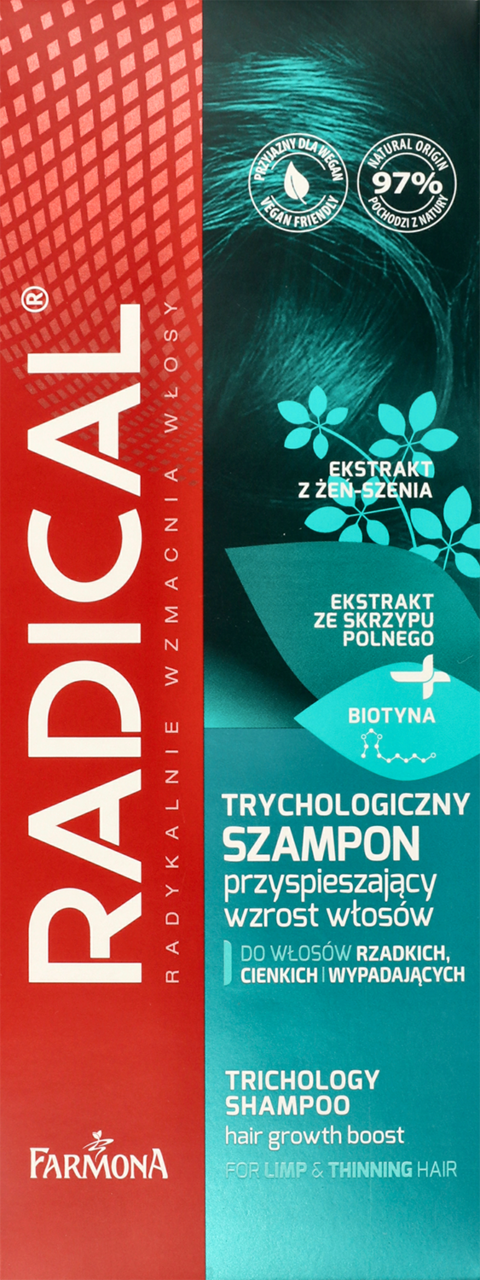 radical szampon wzmacniający rossmann