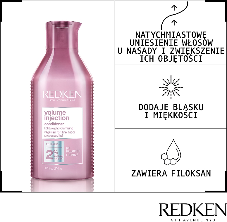 redken high rise shampoo szampon unoszący włosy u nasady