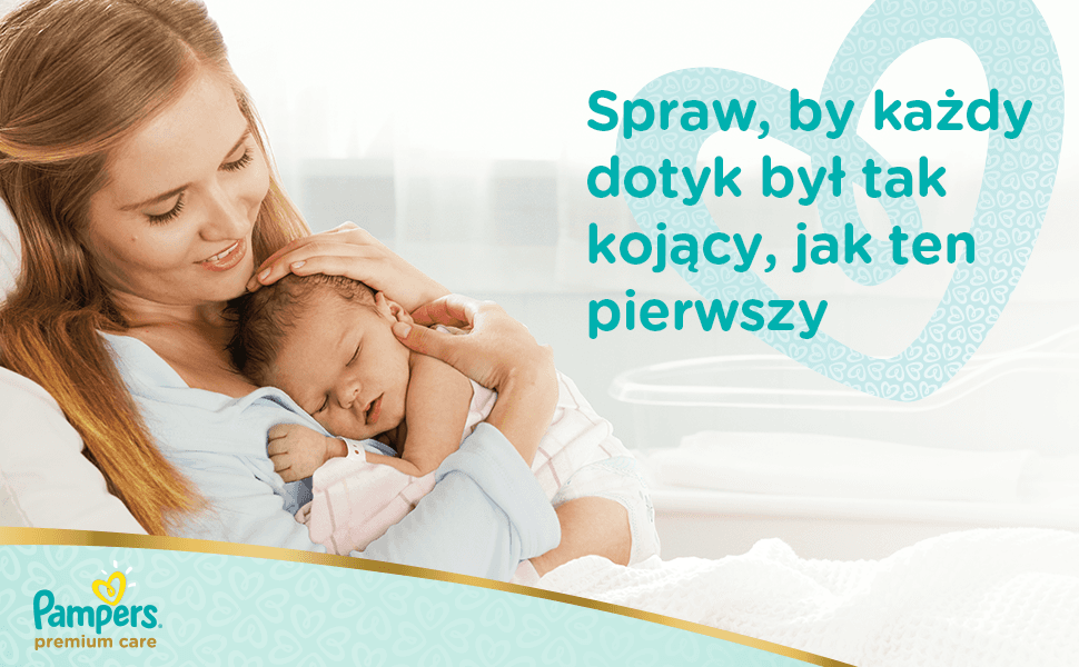 reklama pampers premium care zdjęcia